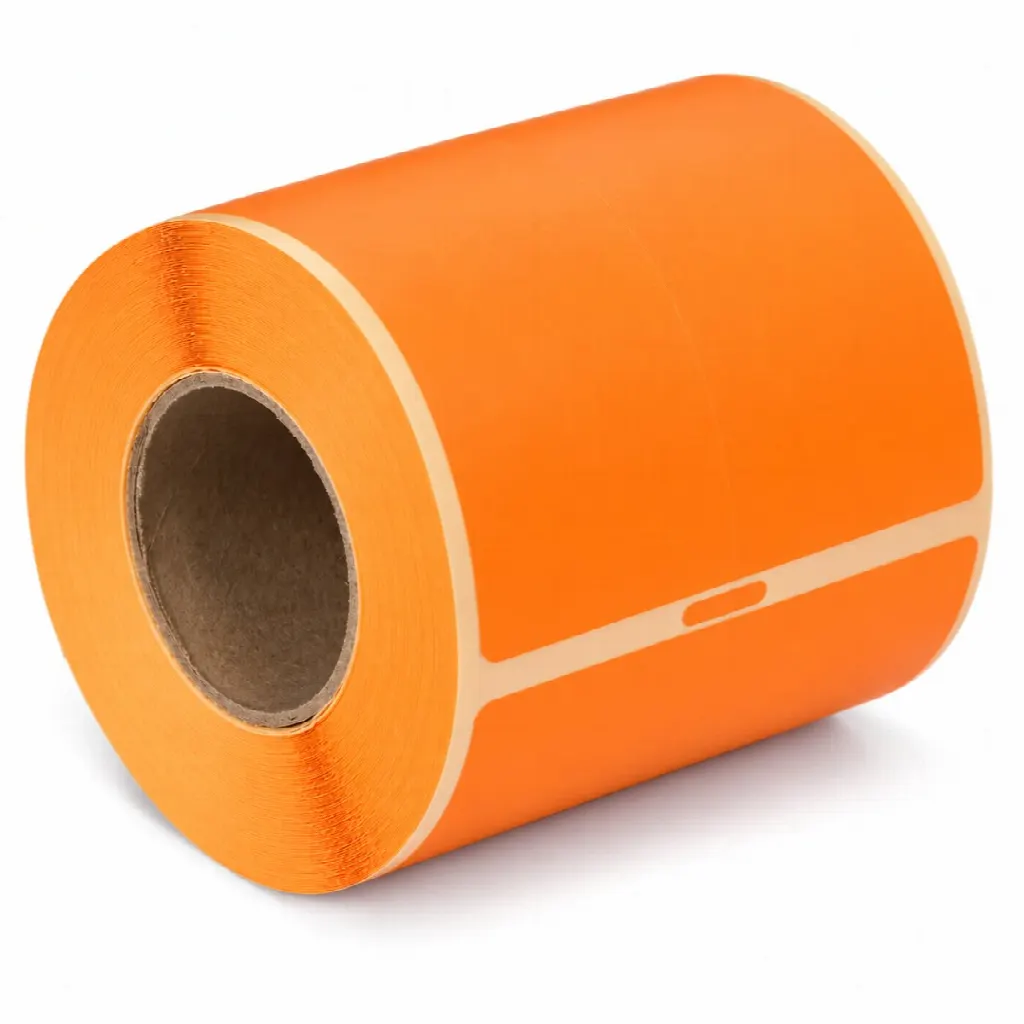 CoatCheck-bagagebrickor, 14×160 biljetter, orange