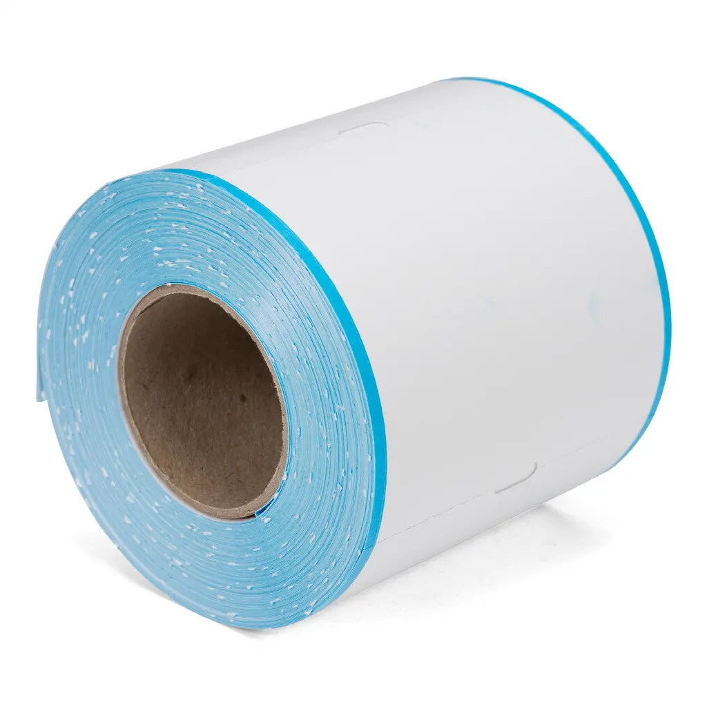 Coatcheck roll, entrance tickets with control strip, 14 x 260 tickets, white/blue | LMS810