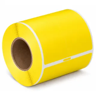 CoatCheck-bagagebrickor, 14×160 biljetter, gula